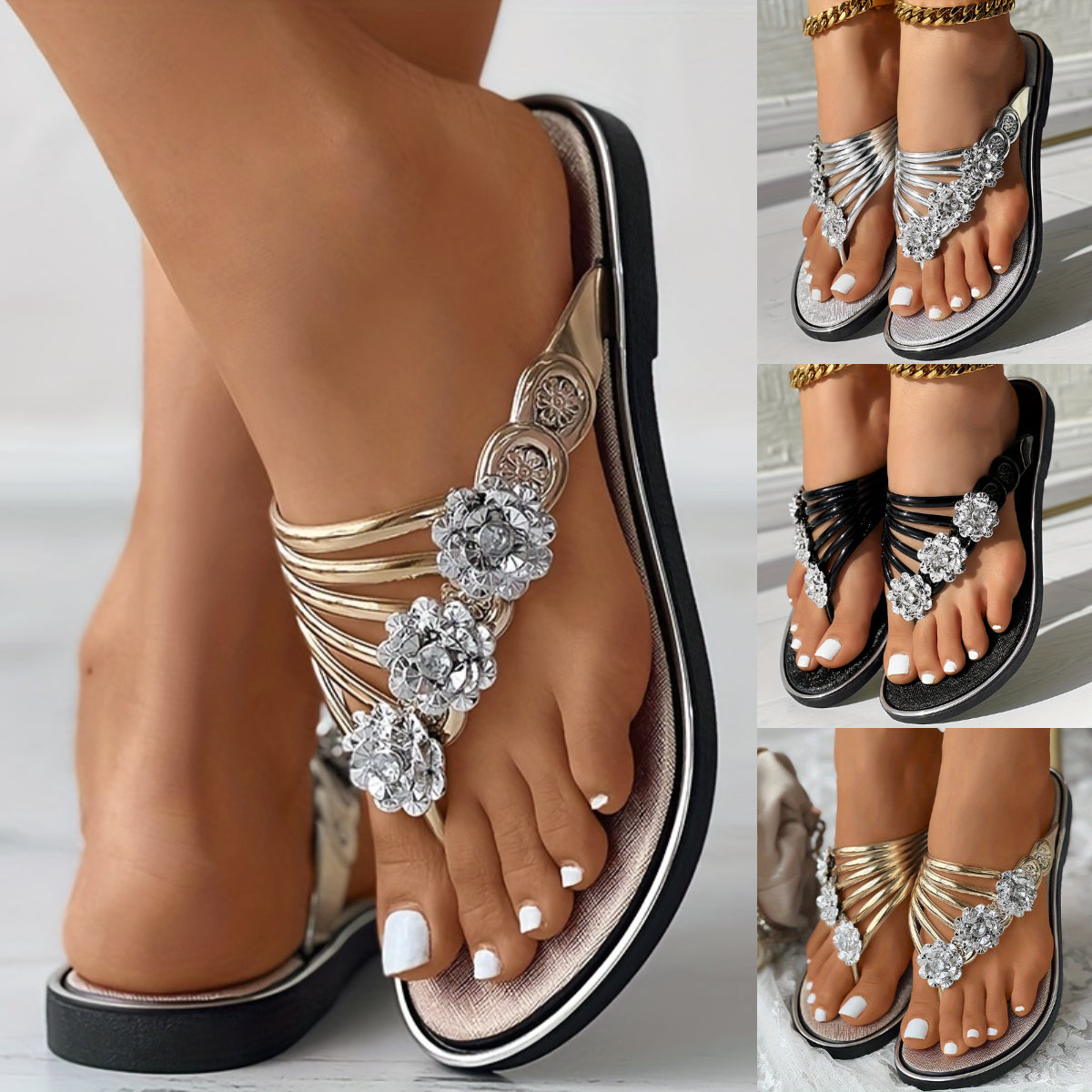 【36-41】Chanclas de verano 2025 para mujer