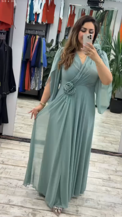 👗💥【S-5XL】Nuevo vestido de moda, diseño clásico, elegante y sencillo.